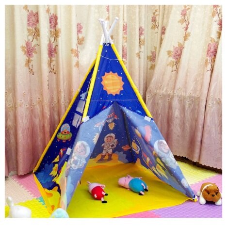 Cort indian Teepee cu lumini led Space Tent